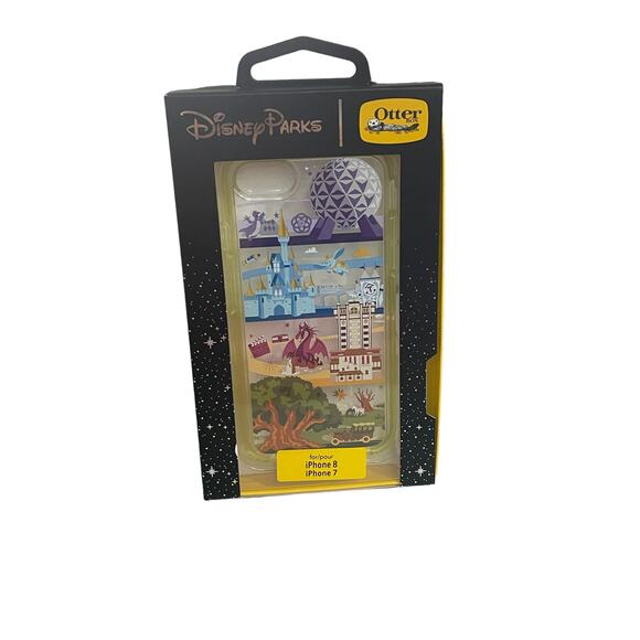 Disney Four Parks Disneyland iPhone 7/ 8 / SE Case - Picture 1 of 5
